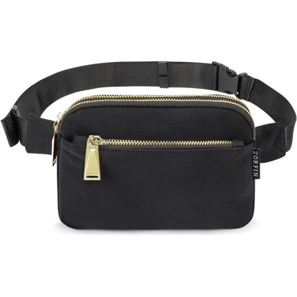 Fanny Packs for Women Men: Crossbody Belt Bag with Adjustable Strap - Fashion - Picture 1 of 7